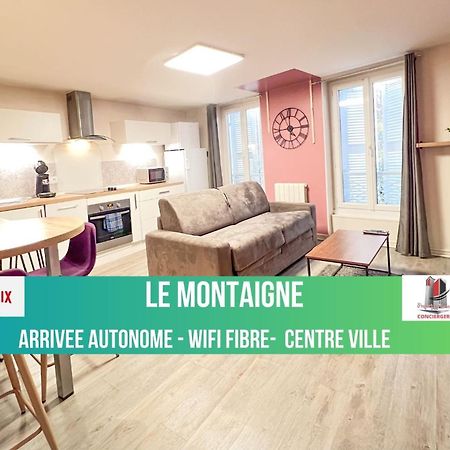Le Montaigne - Wifi Fibre- Coeur Du Centre Ville-Property Rental Nm Периго Экстерьер фото
