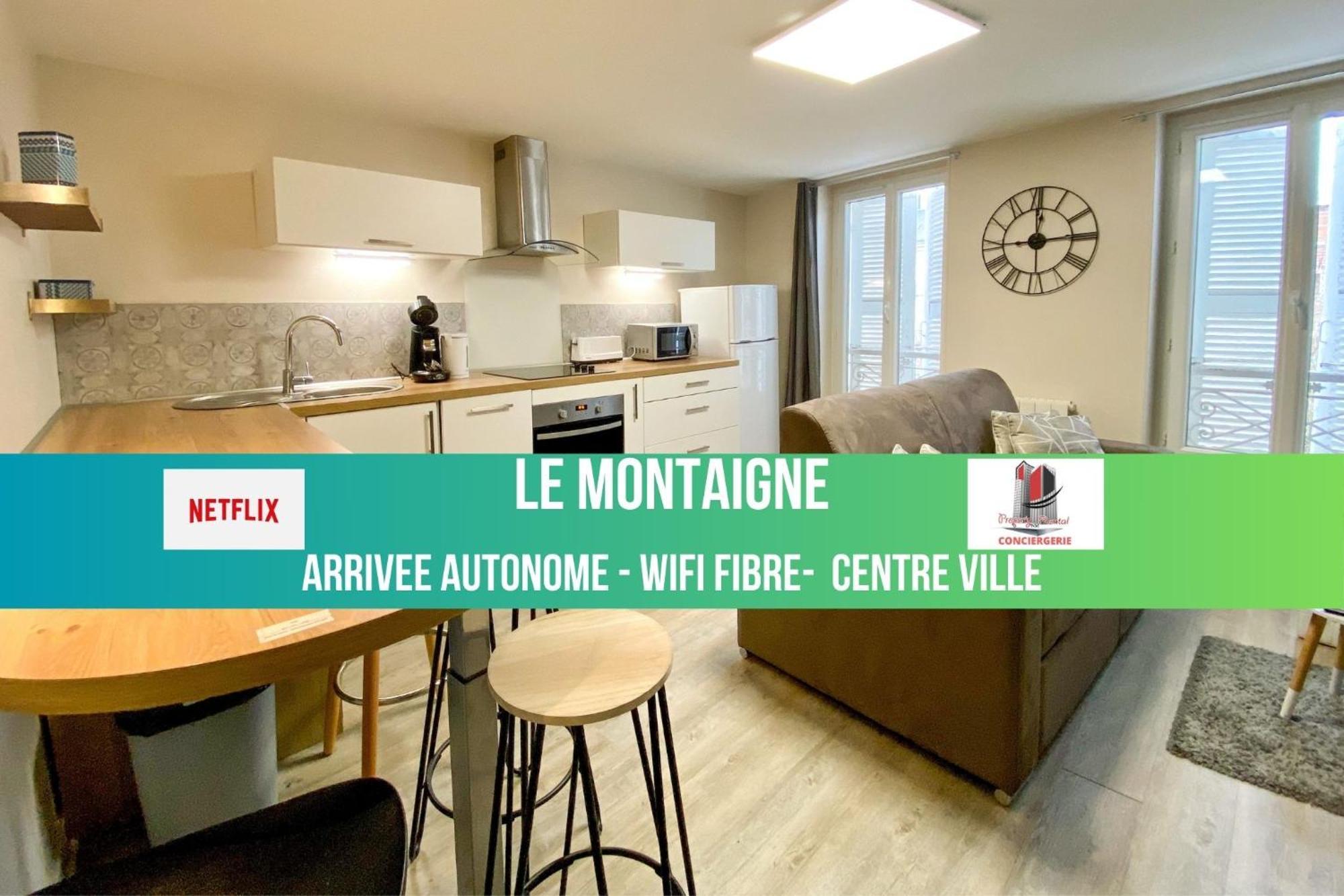 Le Montaigne - Wifi Fibre- Coeur Du Centre Ville-Property Rental Nm Периго Экстерьер фото